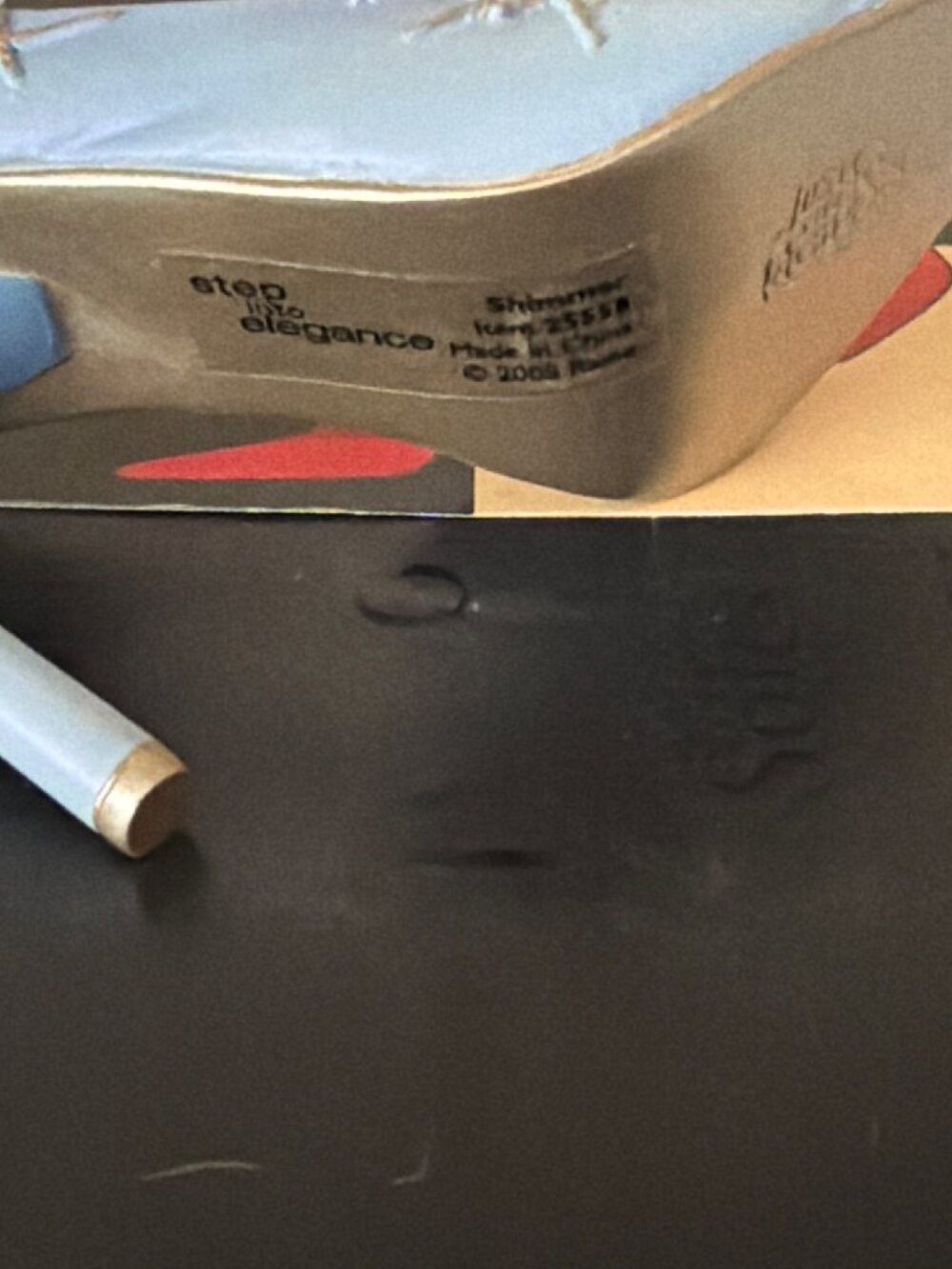 2005 Just the Right Shoe by Raine "Shimmer" Mini Shoe Figurine #25558 NEW w/Box - Picture 11 of 13